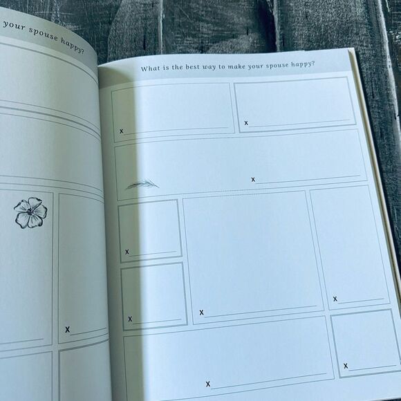 Our Wedding Guest Book Fun Interactive Lily & Val Wedding Memory Book - Picture 7 of 10